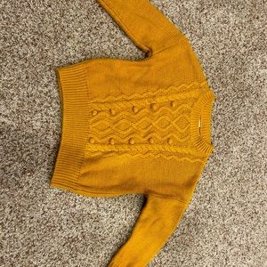 Mustard sweater